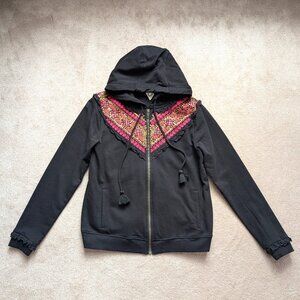 Brand New Anthropologie AKEMI + KIN Embroidered Terry Hoodie (size: S)
